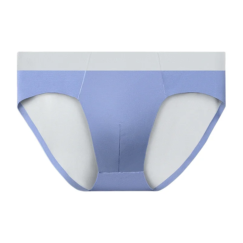 

Men's Modal Double-sided Zero-feel Seamless Briefs, Thin Comfortable Breathable Triangle Underwear for Summer