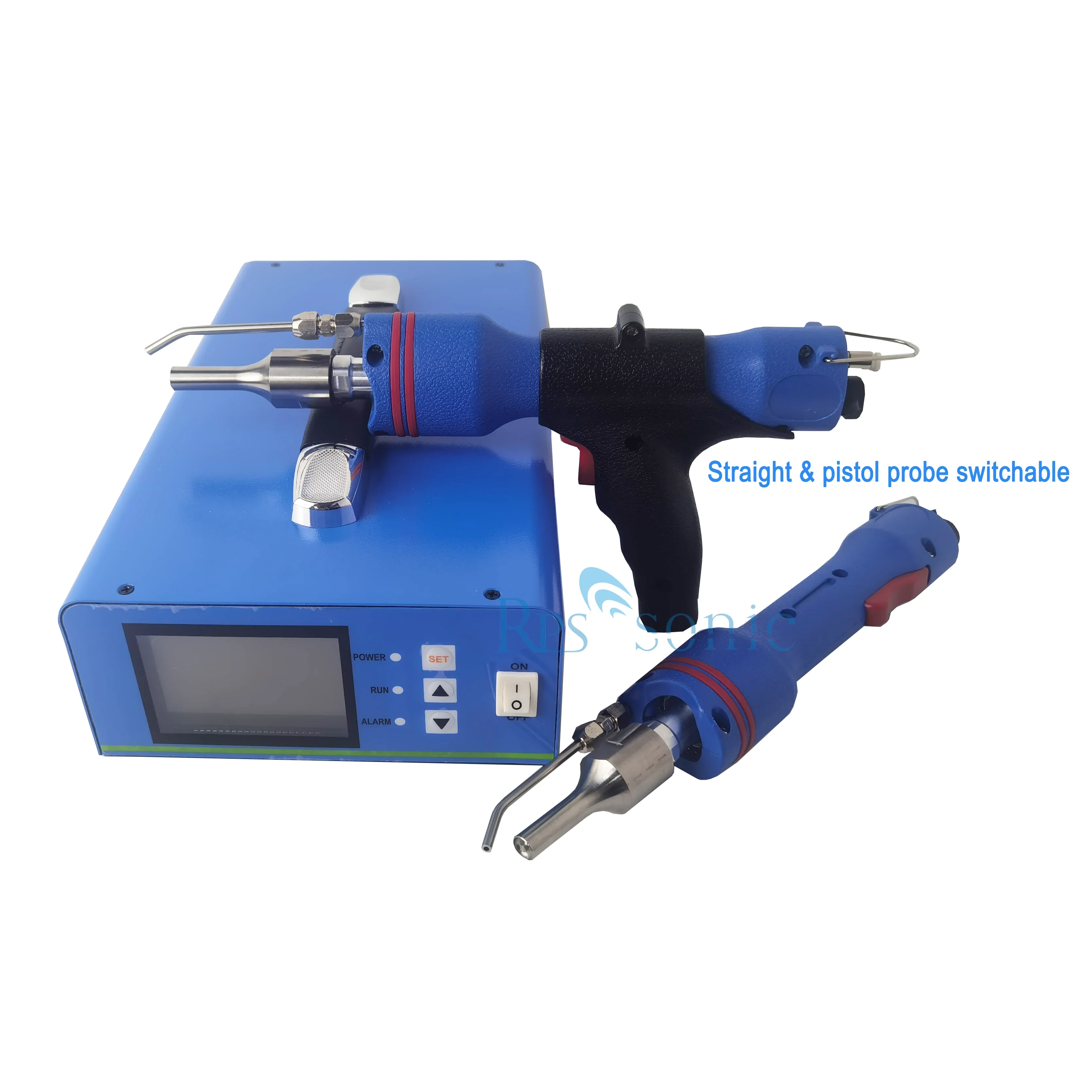 

High Frequency High Power Ultrasonic Welding Shock Gunn Spot Welder For Plastic Welding With Digital Generator