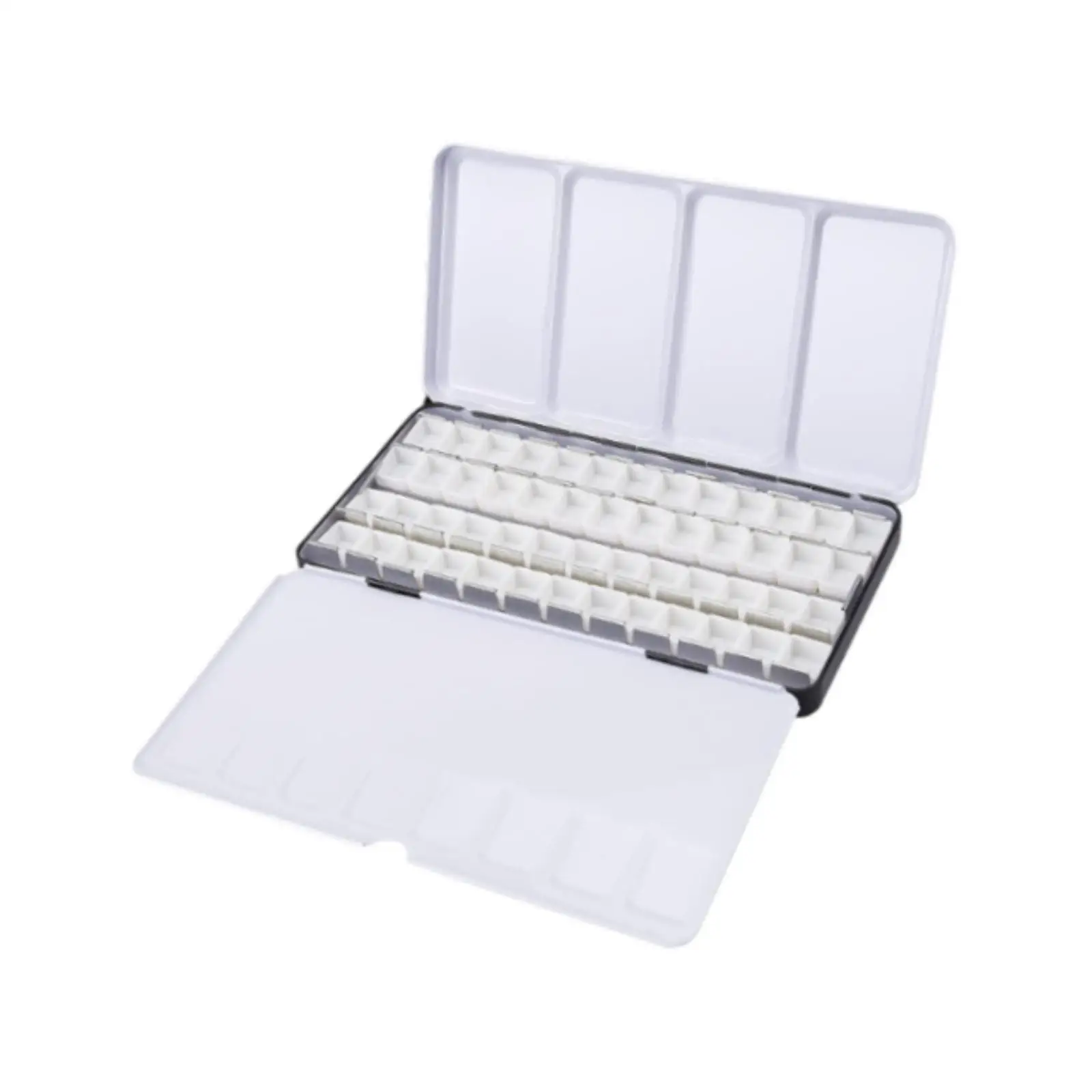 Watercolor Palette Folded Out Palette Compact for Artists Paint Box Paint Case for DIY Water Colour Oils Paints Air Painting