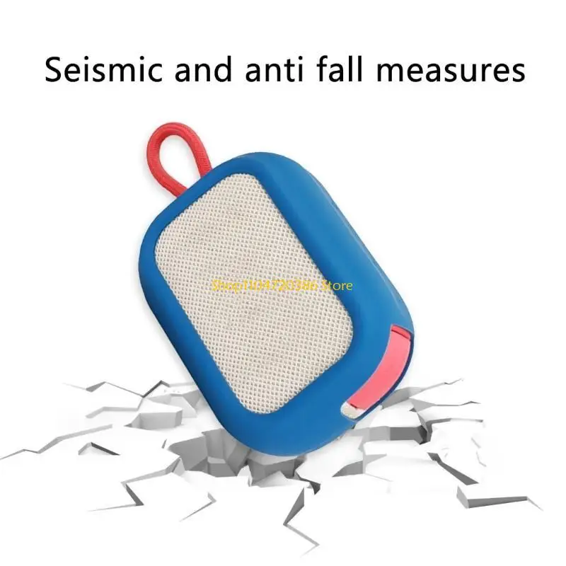 K0EA Speaker Protective Case Soft Silicone Cover Scratchproof Cover for Select 4 Go