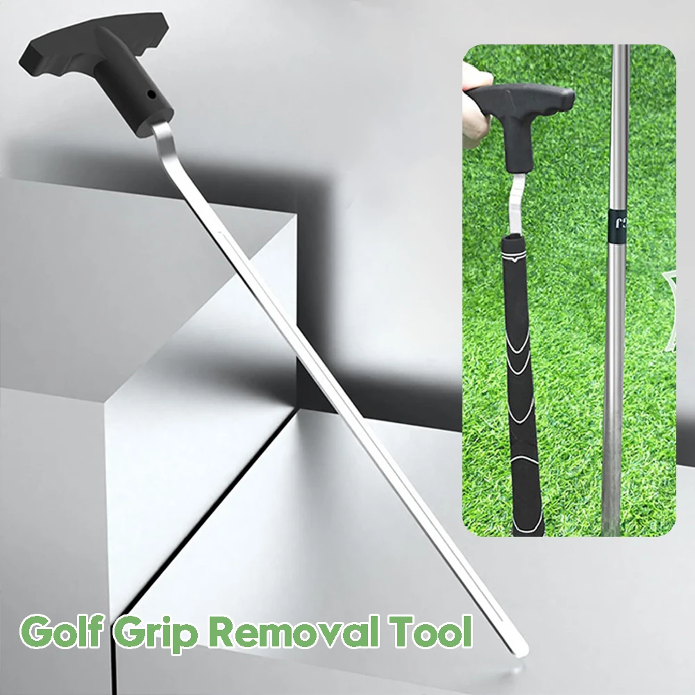 Golf Grip Removal Tool V-Groove Grip Remover Saver for Standard Length Swinging Grips Golf Grip Kit Golf Tools Golf Accessories