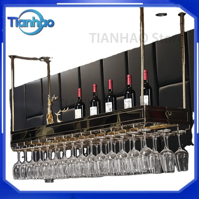 High Quality Under Cabinet Wine Glass Holder Rack for