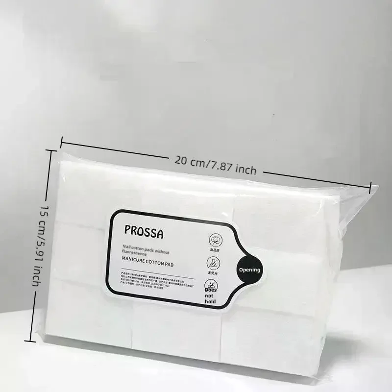 مزيل طلاء الأظافر مناديل مبللة قطنية منصات خالية من الوبر مانيكير منظف الأشعة فوق البنفسجية هلام المتاح إزالة الأظافر أوراق التطهير أداة #5