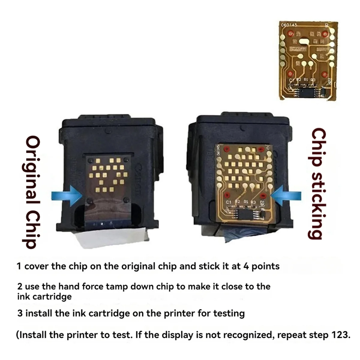 301용 HOT AC18 301XL 잉크 교체, Deskjet 1000 1050 2050 2630 2540 2510 프린터 A와 호환 가능