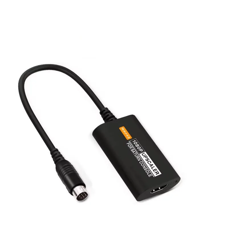 نسبة التبديل S-video المدخلات Bitfunx HDMI محول ل SEGA Saturn SS 1080p Upscaler 4:3/16:9 Aspect #6