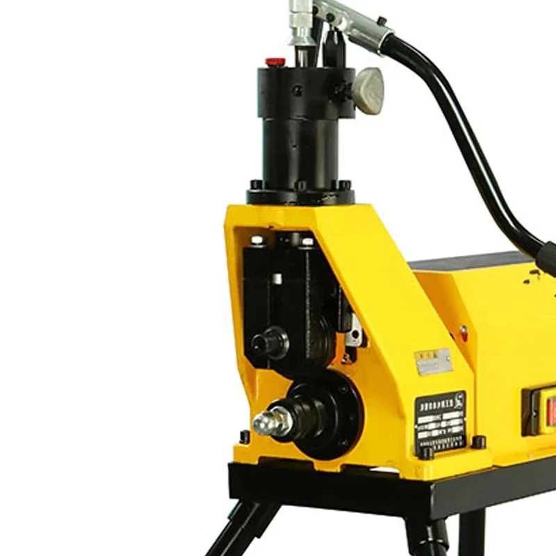 Pipe Rolling Groove Tapping Machine 380V/220V  Electro-Hydraulic Iron Pipe Grooving   Machine Stainless Steel