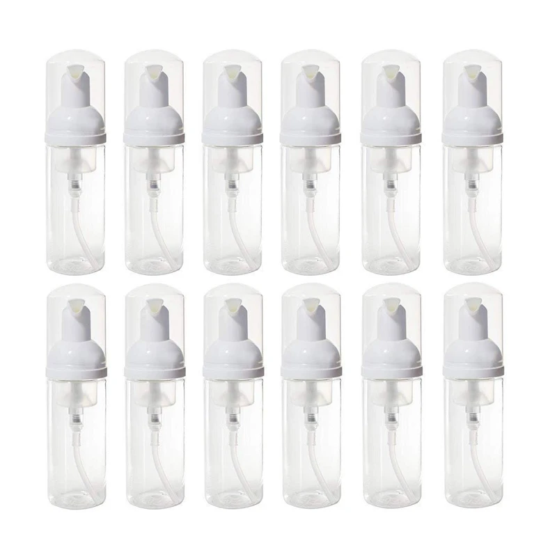 

15 Empty Bottles Travel Soap Bottles Plastic Foam Dispenser Bottles Mini Foam Soap Pump Dispensers Cleaning, Travel, Cosmetic Pa