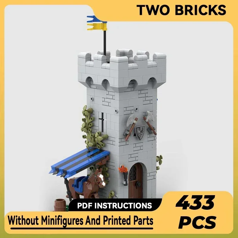 Medieval Fortress Model Moc Building Bricks Falcon Nest Castle Technology Modular Blocks Gifts Christmas Toys DIY Sets Assembly