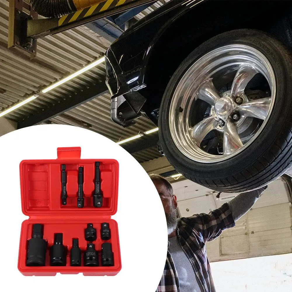 

Набор из 10 универсальных удлиненных торцевых головок с 12 гранями для трещоточного ключа, 1/4, 3/8, 1/2 дюйма