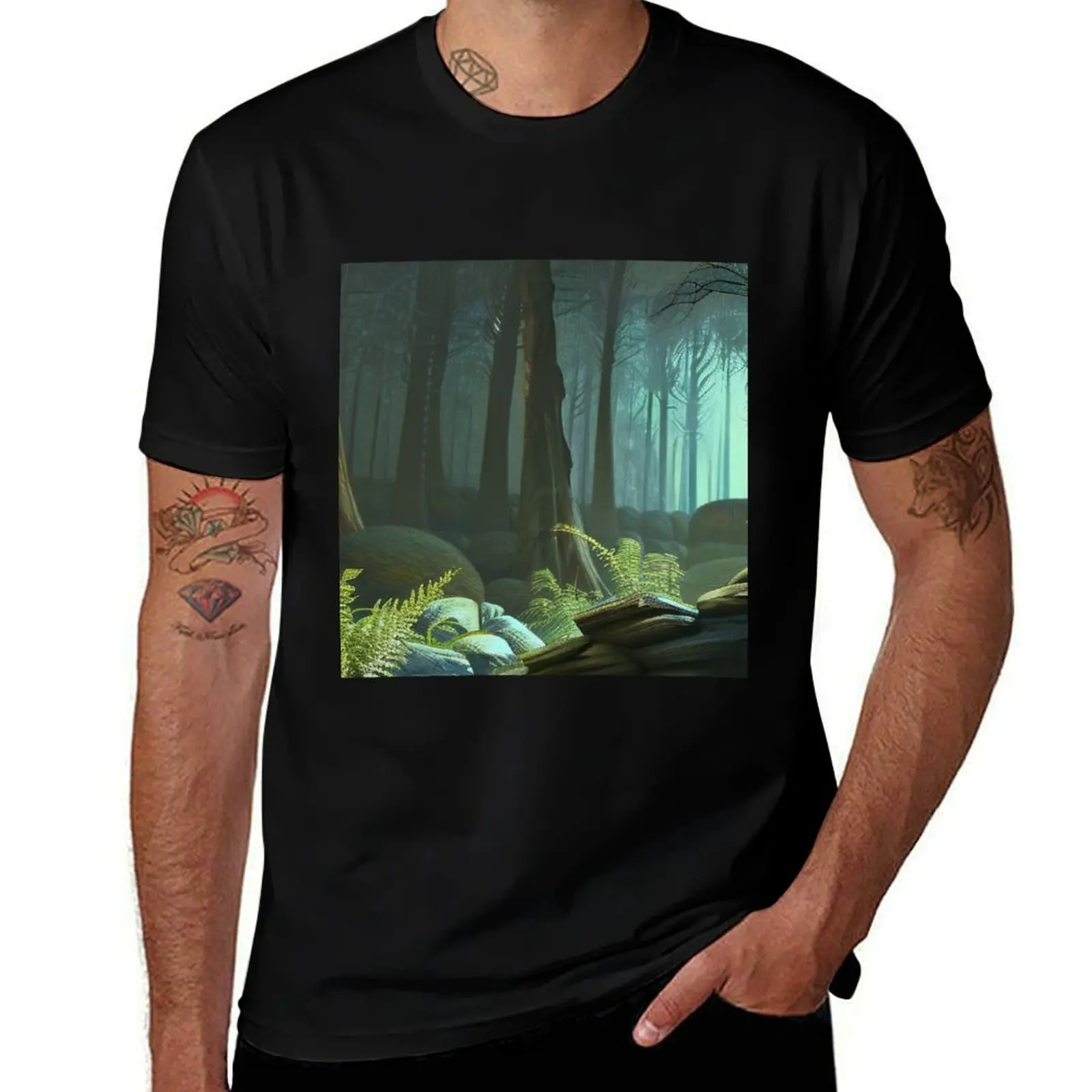 

Rocks And Trees Of The Wilderness T-Shirt custom shirt croswit shirt man aesthetic clothes plus size clothes luxury clothes men