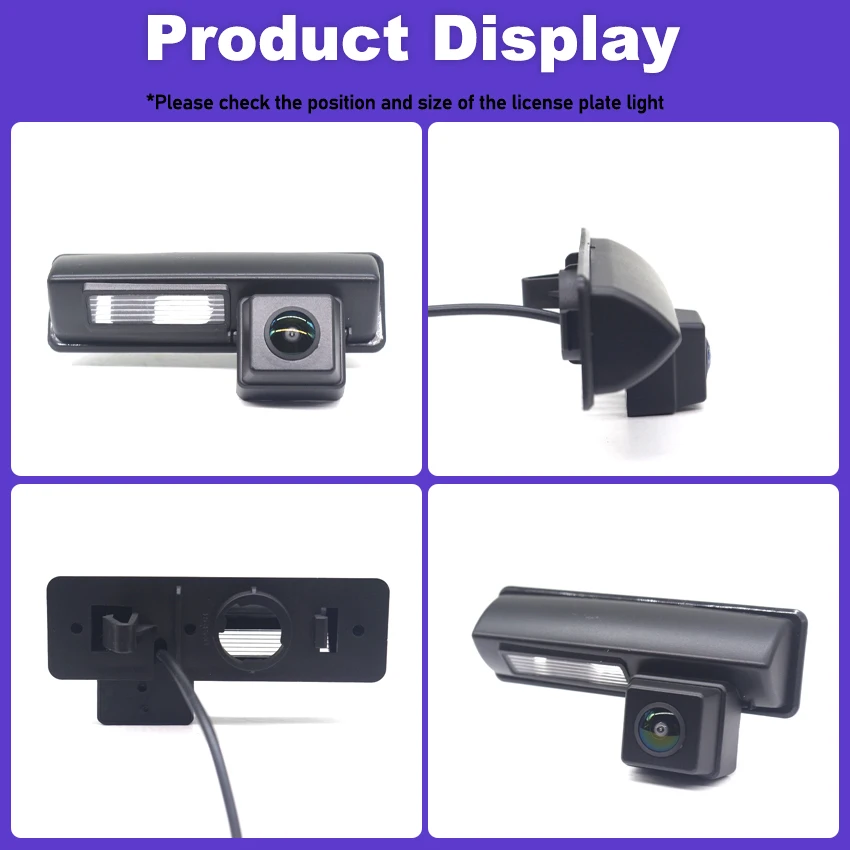 HD Night Vision Back up Rear View Camera CCD license plate Camera ​For Lexus LS430 LS 430 2001 2002 2003 2004 2005 2006