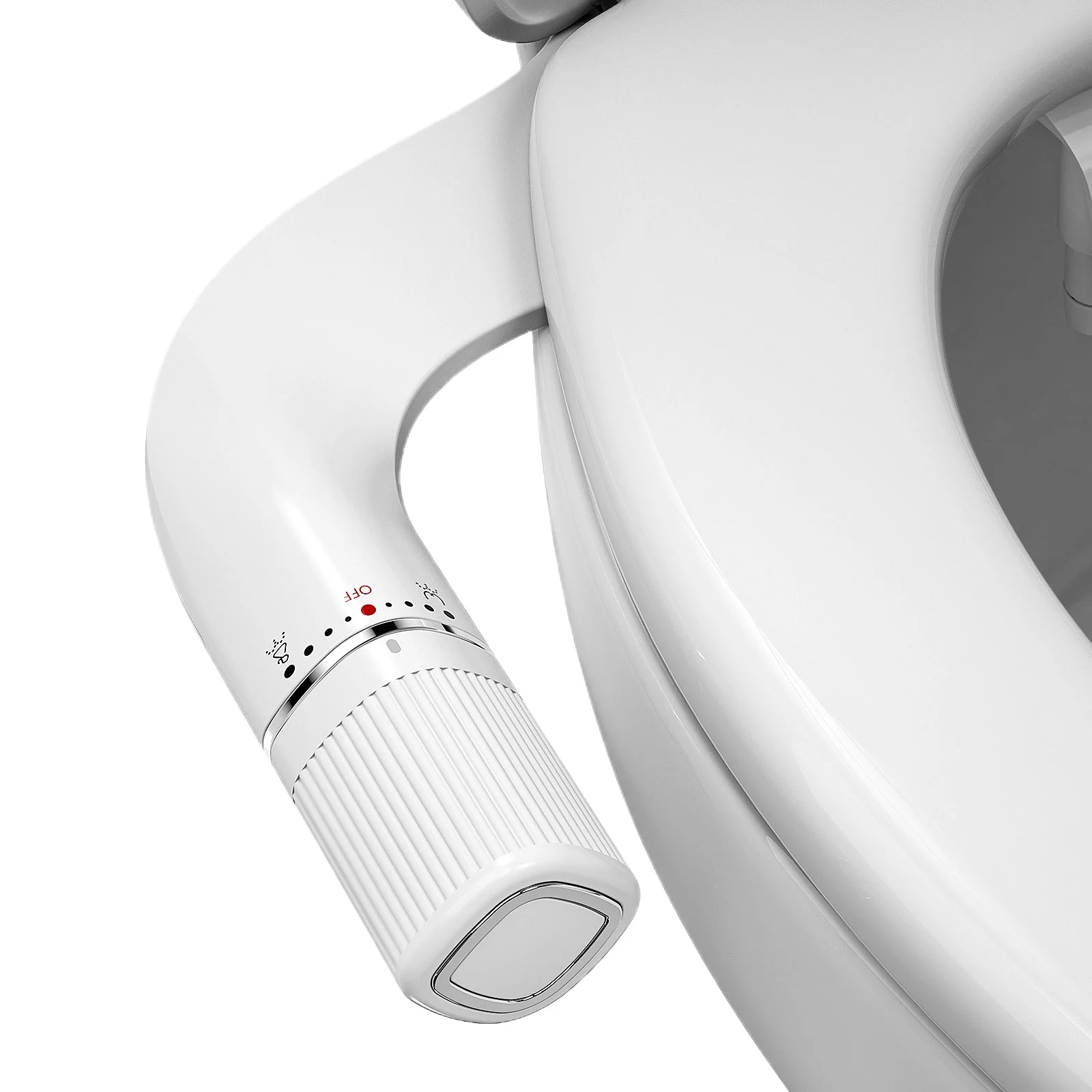 Bidet, upgraded version, posterior and feminine washing, toilet seat flushing, adjustable water pressure