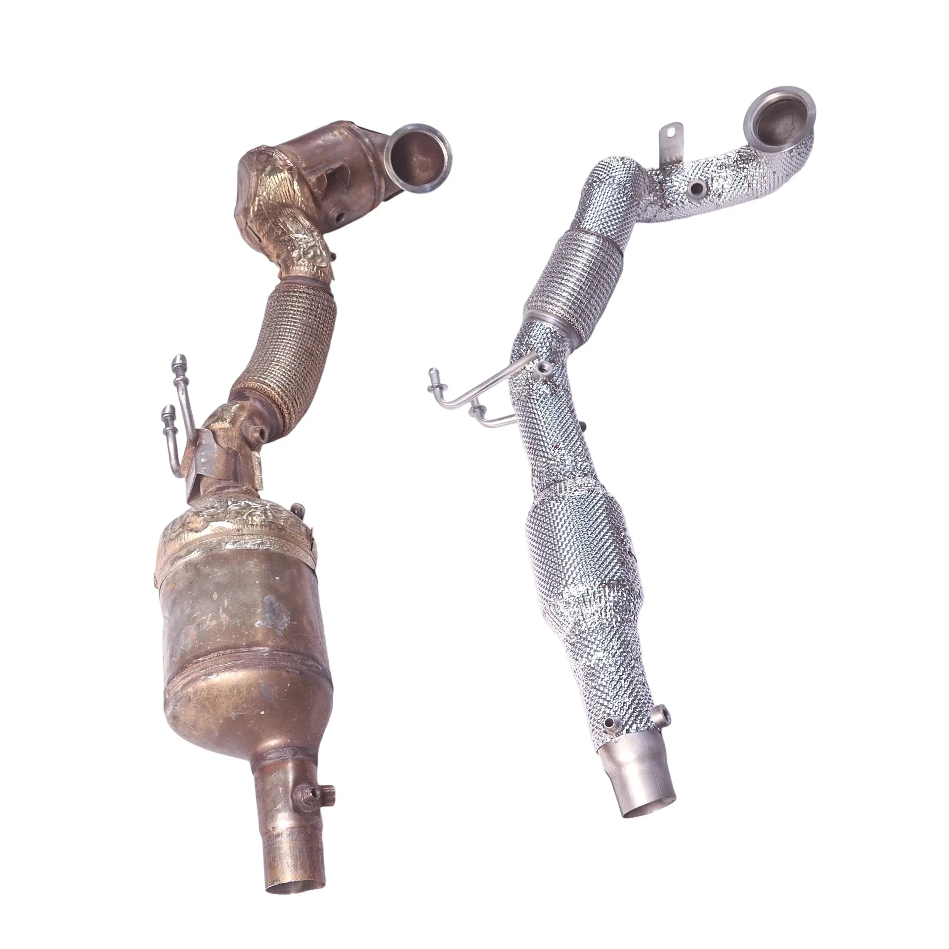 

Suitable for Customized products 2020 Audi Q3 2.0T two-wheel drive car modified high-flow head-section exhaust pipe