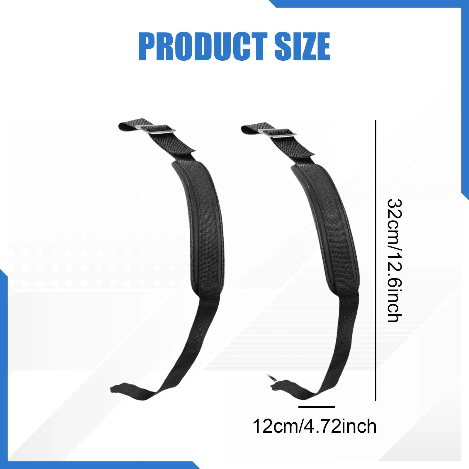 Premium Nylon Backpack Sprayer Straps Sturdy Adjustable Replacement Belt for Sprayground Backpack Garden Applications