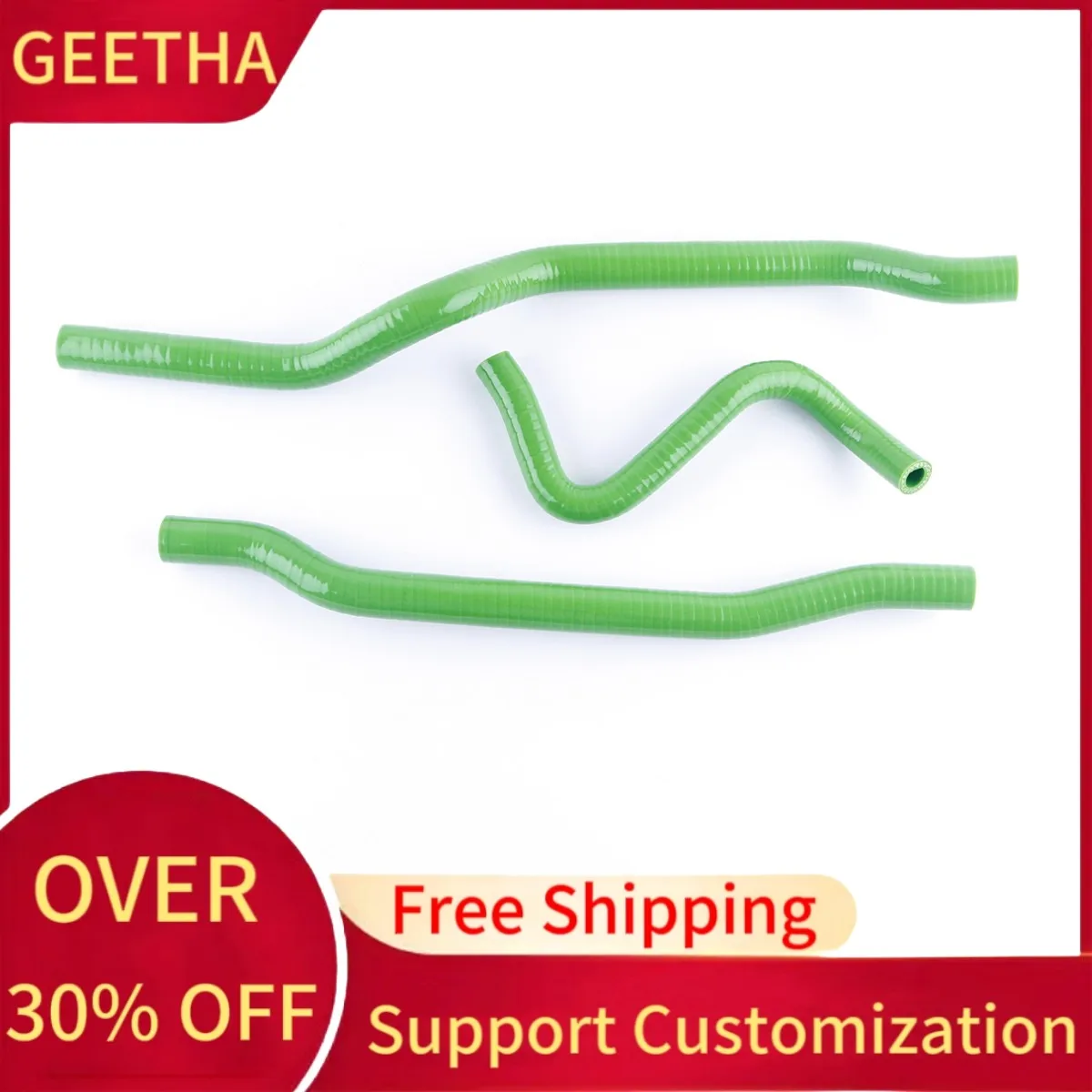 

For 2007 2008 2009 2010 Honda Rancher TRX 420 ES FE Silicone Radiator Hose
