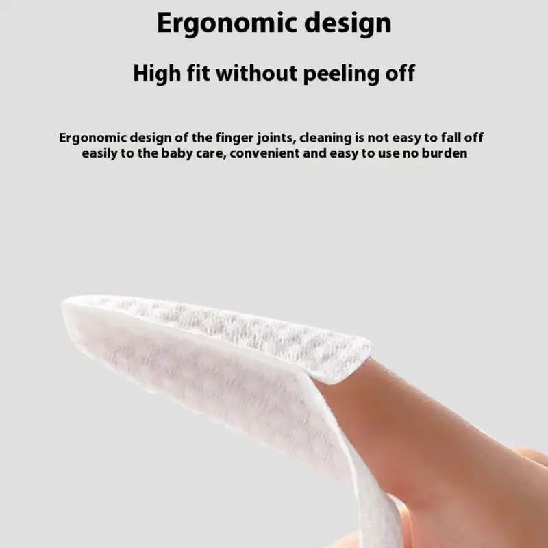 97BE أداة تنظيف الفم اللطيفة للعناية بلسان الطفل للاستخدام مرة واحدة للرضع #2