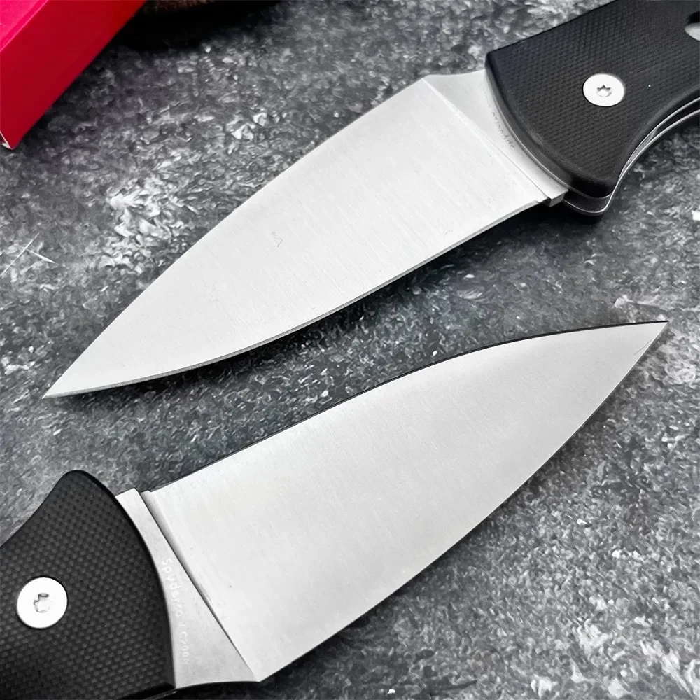 C165 EDC سكين للفرد صلابة عالية D2 الصلب و عدم الانزلاق G10 مقبض للخارجية بقاء الصيد السكاكين أداة القطع المحمولة