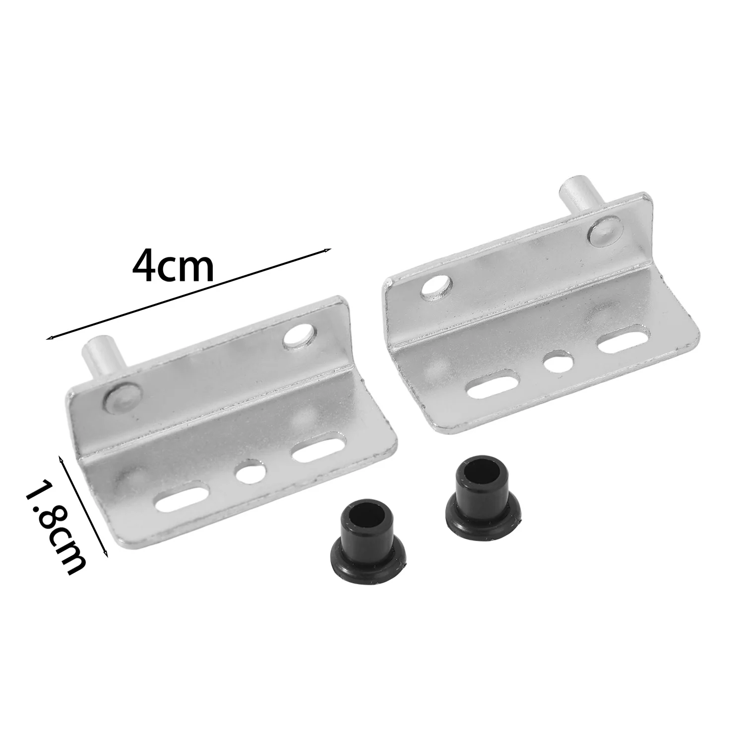 Ensemble de charnières pivotantes à Angle droit en fer pour porte, 10/2 pièces, charnières pivotante