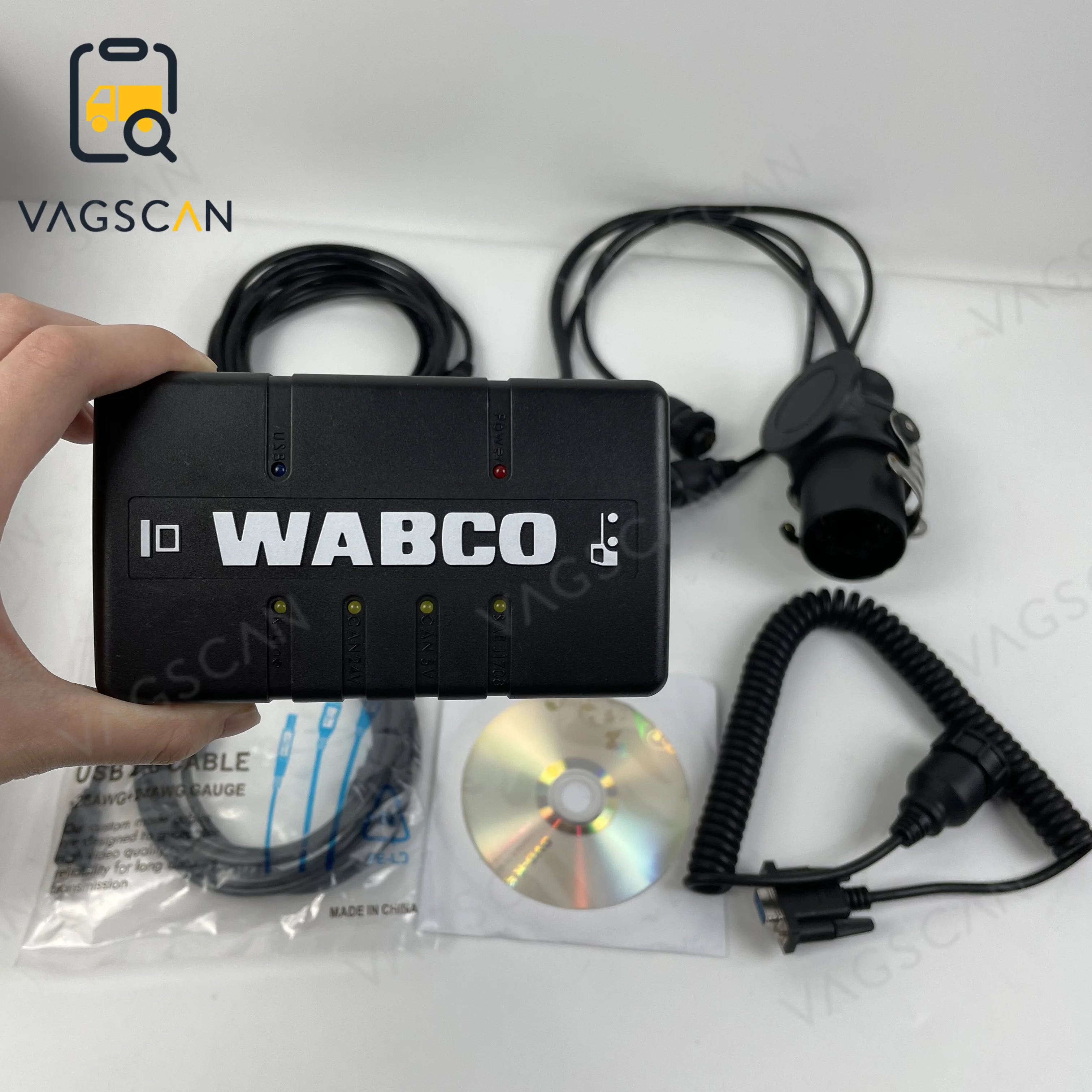 

2023 Top Quality For WABCO Diagnostic KIT(WDI) Heavy Duty Scanner Trailer and Truck Diagnostic System Interface