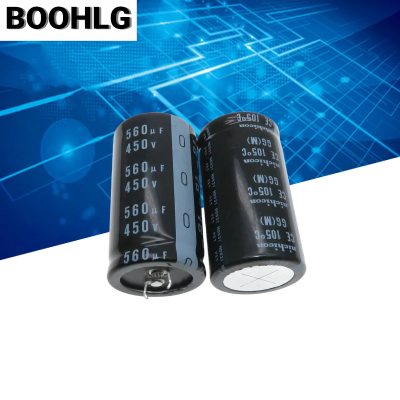 

2PCS 560UF 450V capacitor 450V 560UF 105 degrees