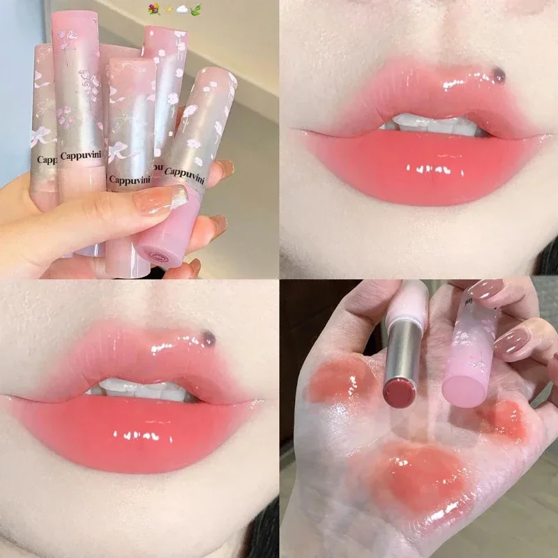 Spiegel Water Effen Lipgloss Lippenstift Hydraterende Waterdichte Lip Glazuur Lip Cosmetica Natuurlijke Nude Lippen Tint Koreaanse Cosmetica