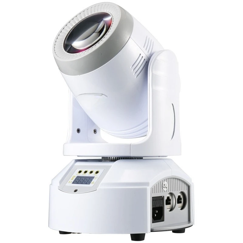 

100 Вт луч света для сцены, красочный вращающийся узор, свет в прямом эфире, дискотека, встряхивающий головной светильник, КТВ, небольшой стальной прожектор в виде пушки