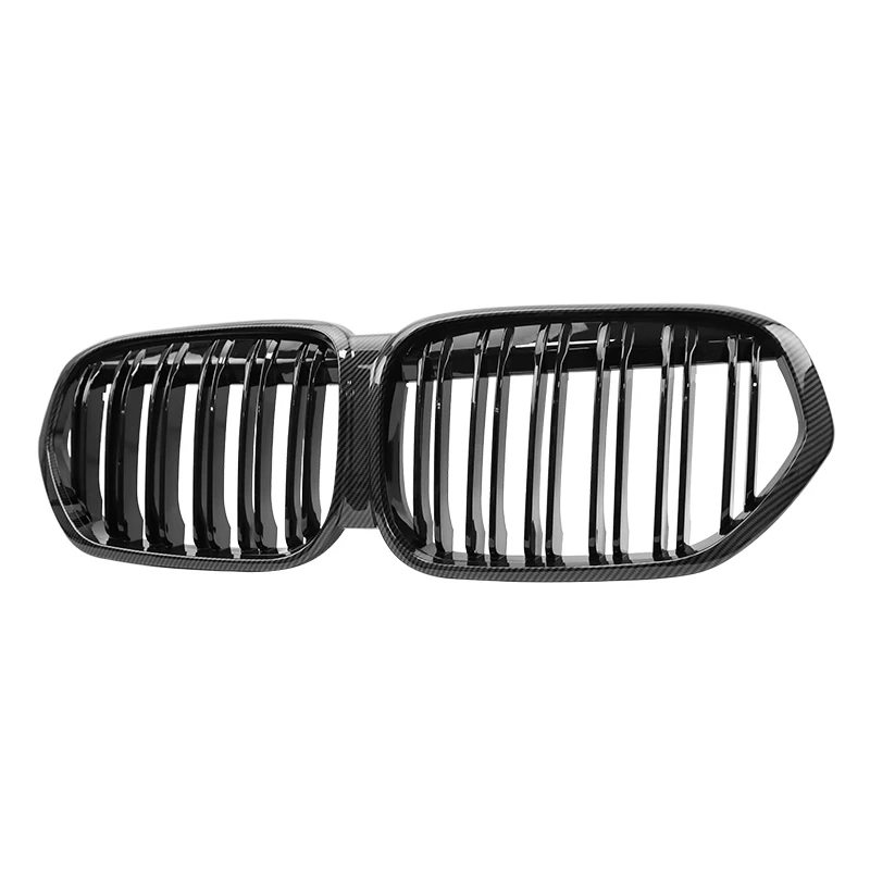 

F48LCI X1 ABS Glossy Black Carbon Color Front Grill F48 X12020-2021years Bumper Grille