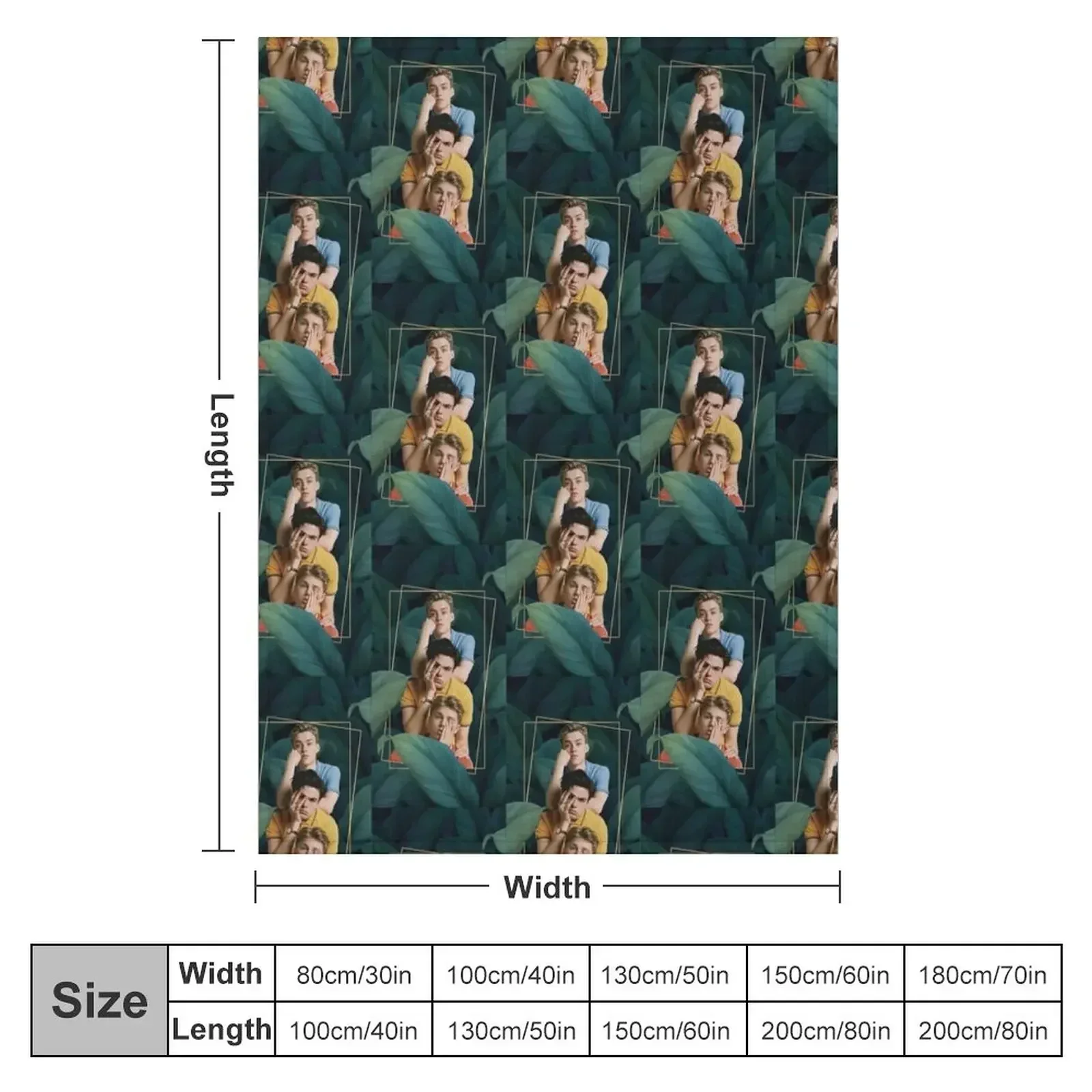 New Hope Club Throw Blanket Luxury Designer warm for winter Nap Cute Plaid Blankets