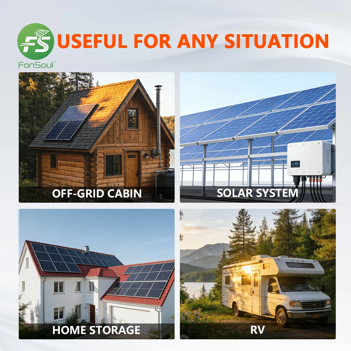 Fonsoul MPPT Solar Charger Controller 120A 480V Photovoltaic Power Generation 24V 36V 48V 60V-192V WiFi Remote Monitoring