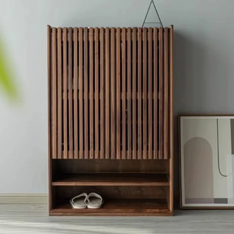 

Wood Organizer Shoe Cabinet Space Saving Kitchen Tower Box Shoe Shelf Designer Plant Vertical Hallway Zapatero Home Furniture