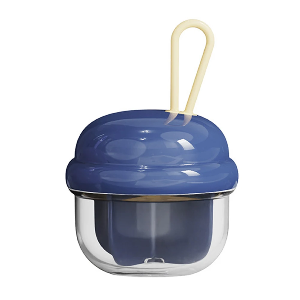 On-the-Go Pill Storage 6.2*6.2*9.2cm Compact Medication Box Anti Mixing Design Pill Container Compact Medicine Container