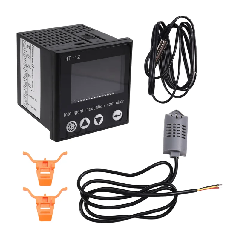 HT-12 Thermostat And Hygrostat Control Unit For Egg Incubators With LCD Digital Display-Y41A