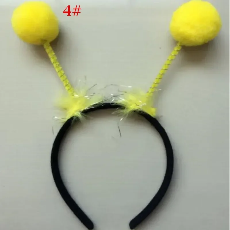 20 stks Kroon Bee Lieveheersbeestje Hoofdband Kids Prestaties Mier Antenne Haarband Hoofddeksels Verjaardagsfeestje Gunst Kerstmis Halloween