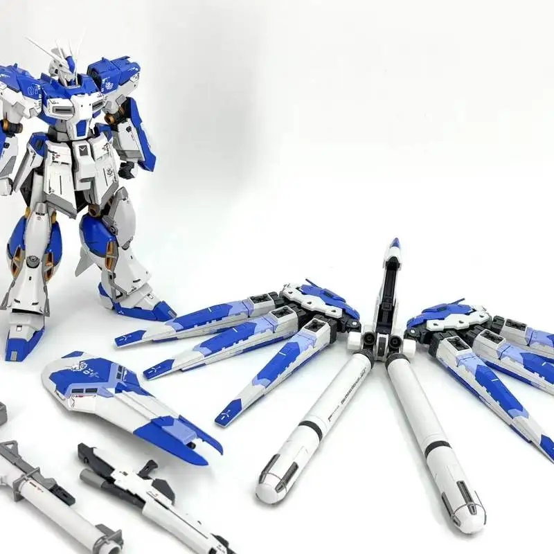 Neuer HN 1/100 RG Vergrößerter Hi Nu Kunststoff-Bausatz Artikulierte Actionfigur Mecha-Modell Sammlerstück Spielzeugpuppe Überraschungsgeschenk