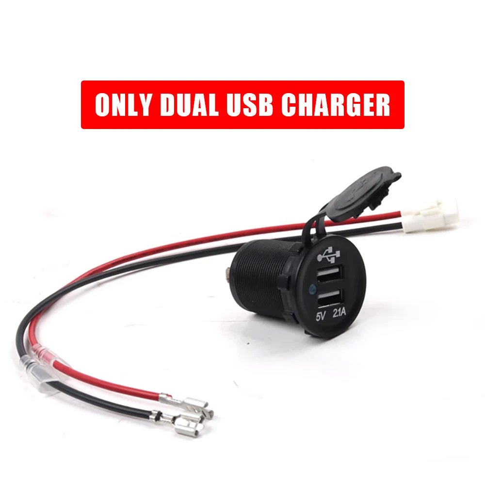 Accessori moto tipo C presa per caricabatterie USB spina adattatore presa USB DC tensione per SUZUKI DL250 V-Strom DL 250 VStrom 2020