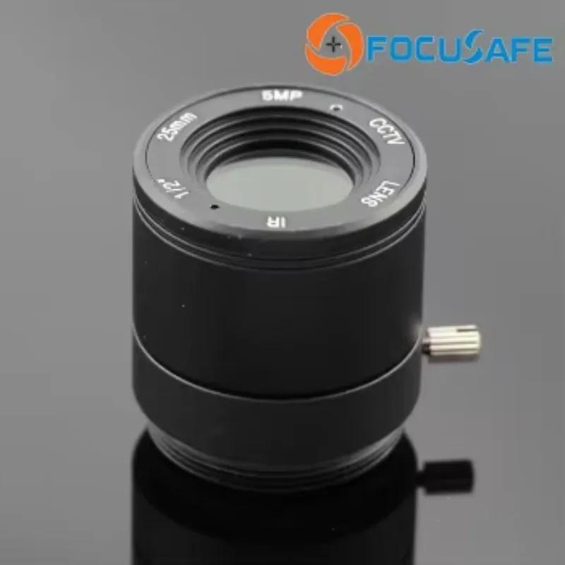 

В наличии: Объектив для камеры видеонаблюдения Focusafe, 50 мм, 8 мегапикселей, фиксированная диафрагма F1.4, крепление CS.