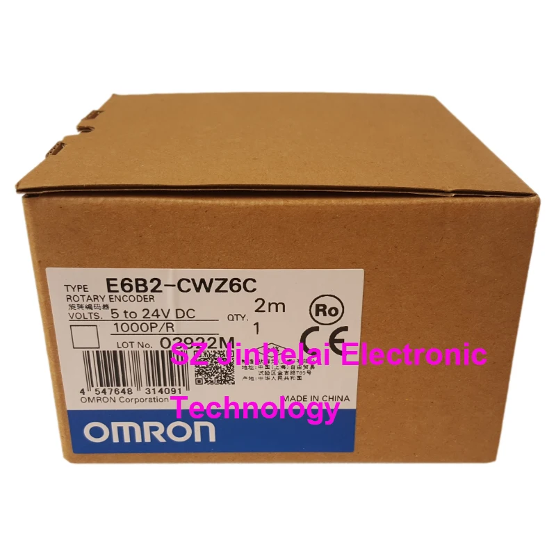 Imagem -03 - Omron-micro Codificador Rotativo E6b2-cwz6c 1000p r 1024p r 2000p r 524v dc 2m Novo e Original