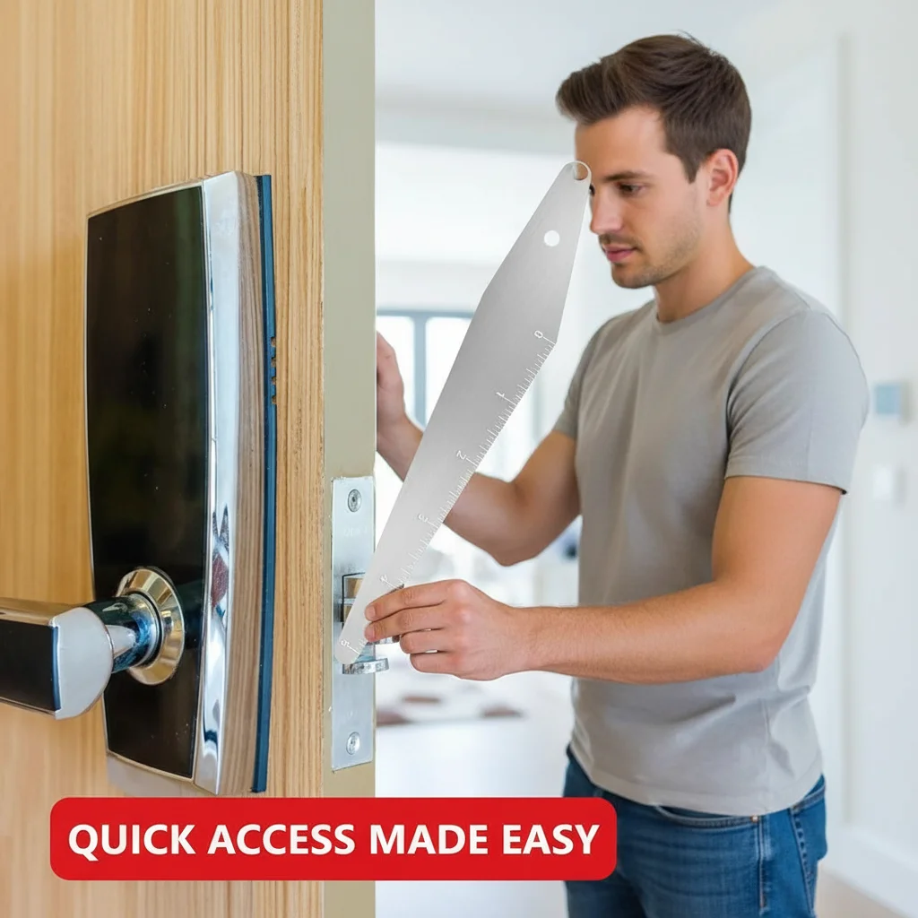 

Durable Practical Firefighter Tool Multi-Purpose Lever Tool Lock Picking Fire Tool Reusable Mini Portable Pry Bar Hand Tool