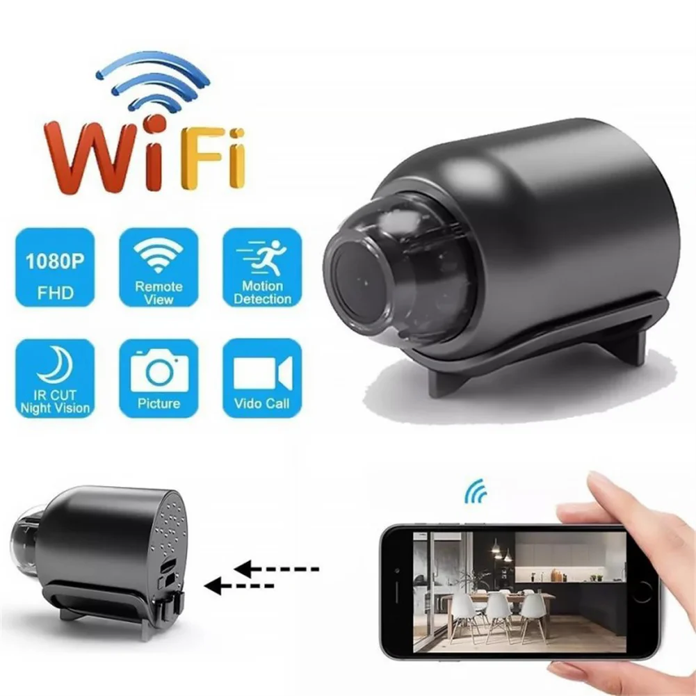 

X5 Mini Camera Easy Operating 1080P Camera Clear Night Vision Motion Detection Camera For Enforcement Security Guard Home