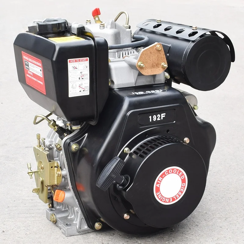 Supporting A Variety of Specifications of Diesel Engines, Construction Machinery, Air-cooled Single-cylinder Diesel Engine Power