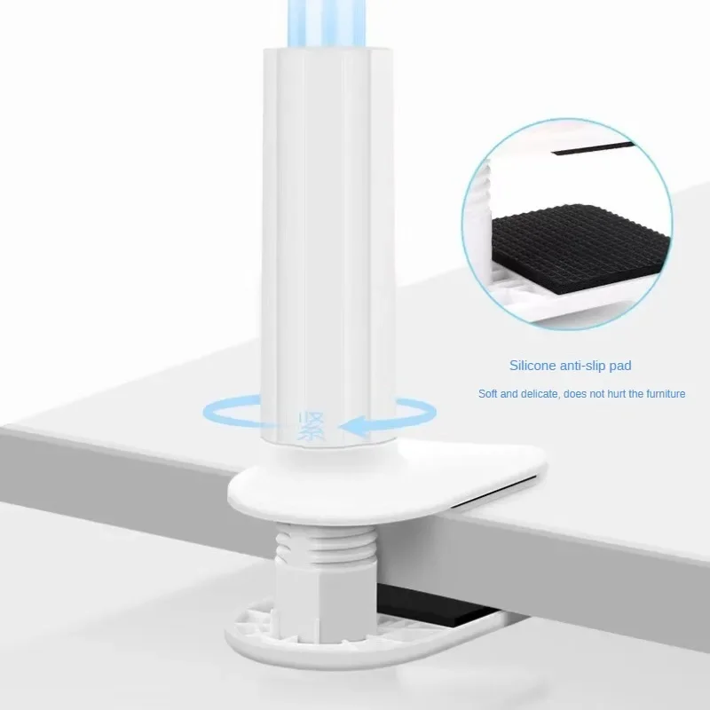 100cmのスマホクリップ式スタンドホルダー、グリップ付きフレキシブルロングアーム、レイジーブラケットマウントクランプ、iPhone 15 Proアクセサリー用スマホホルダー