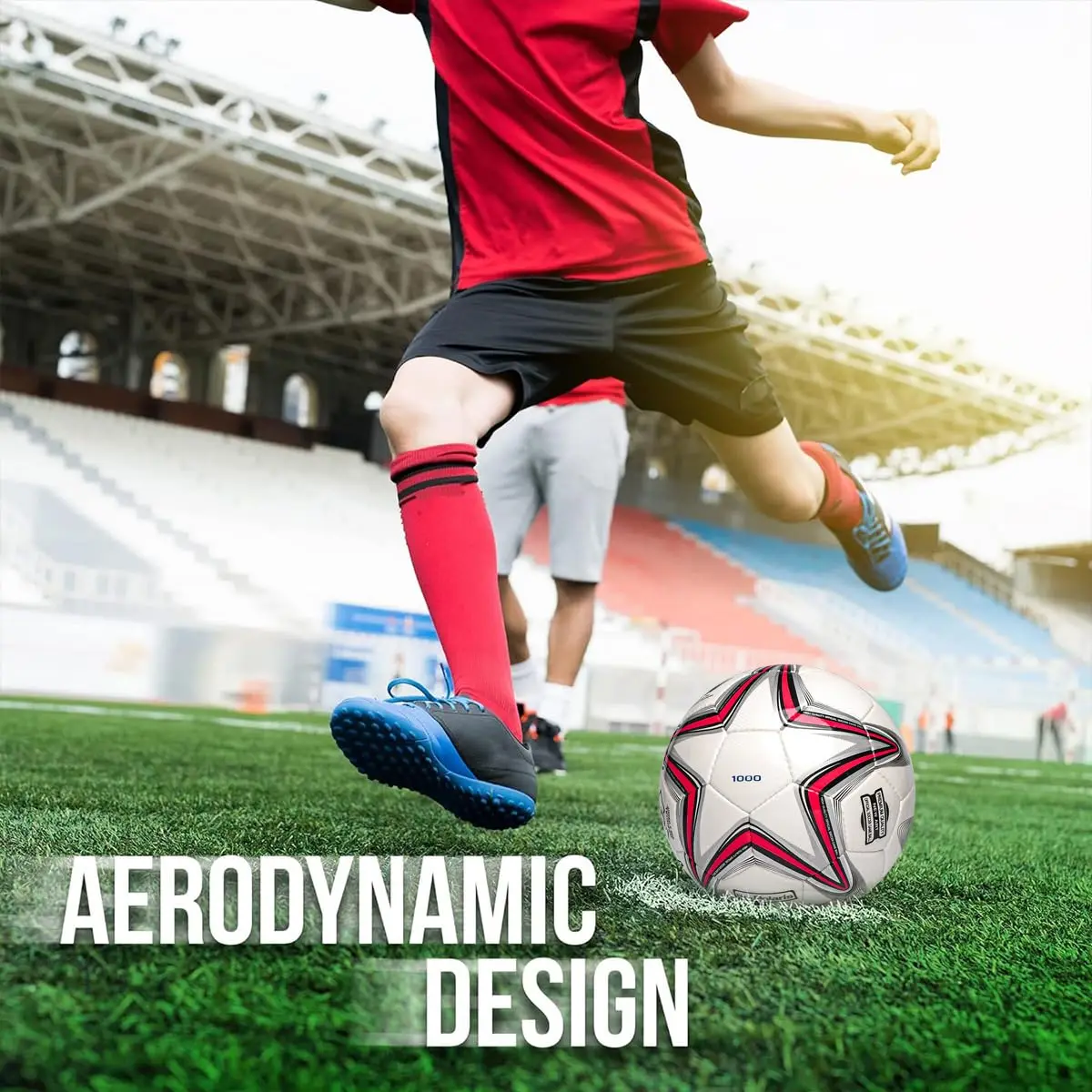 부드러운 PU 가죽 축구공 5호 실내외 팀 스포츠 훈련 연습 경기용 축구공 성인 청소년 선물