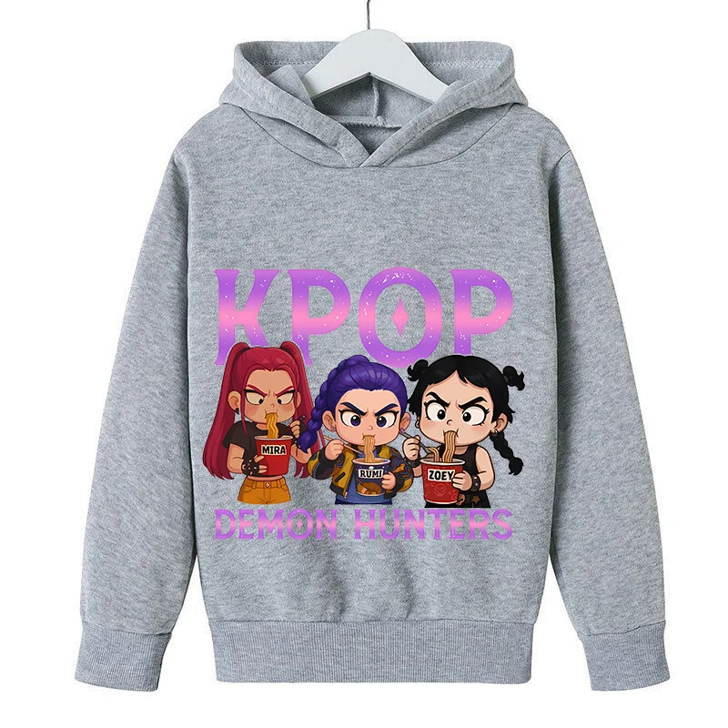 ملابس أطفال Kpop Witch Hunt، سترات للأولاد والبنات للربيع والخريف مع الدفء وبلوزات من الصوف
