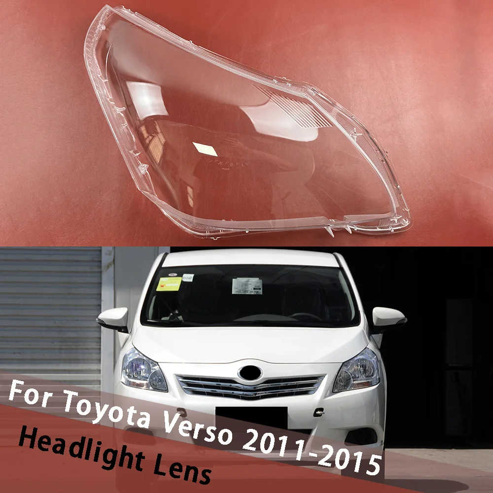 

Для Toyota Verso 2011-2015 крышка фары прозрачный абажур чехол для фары корпус из плексигласа заменить оригинальный абажур для линз