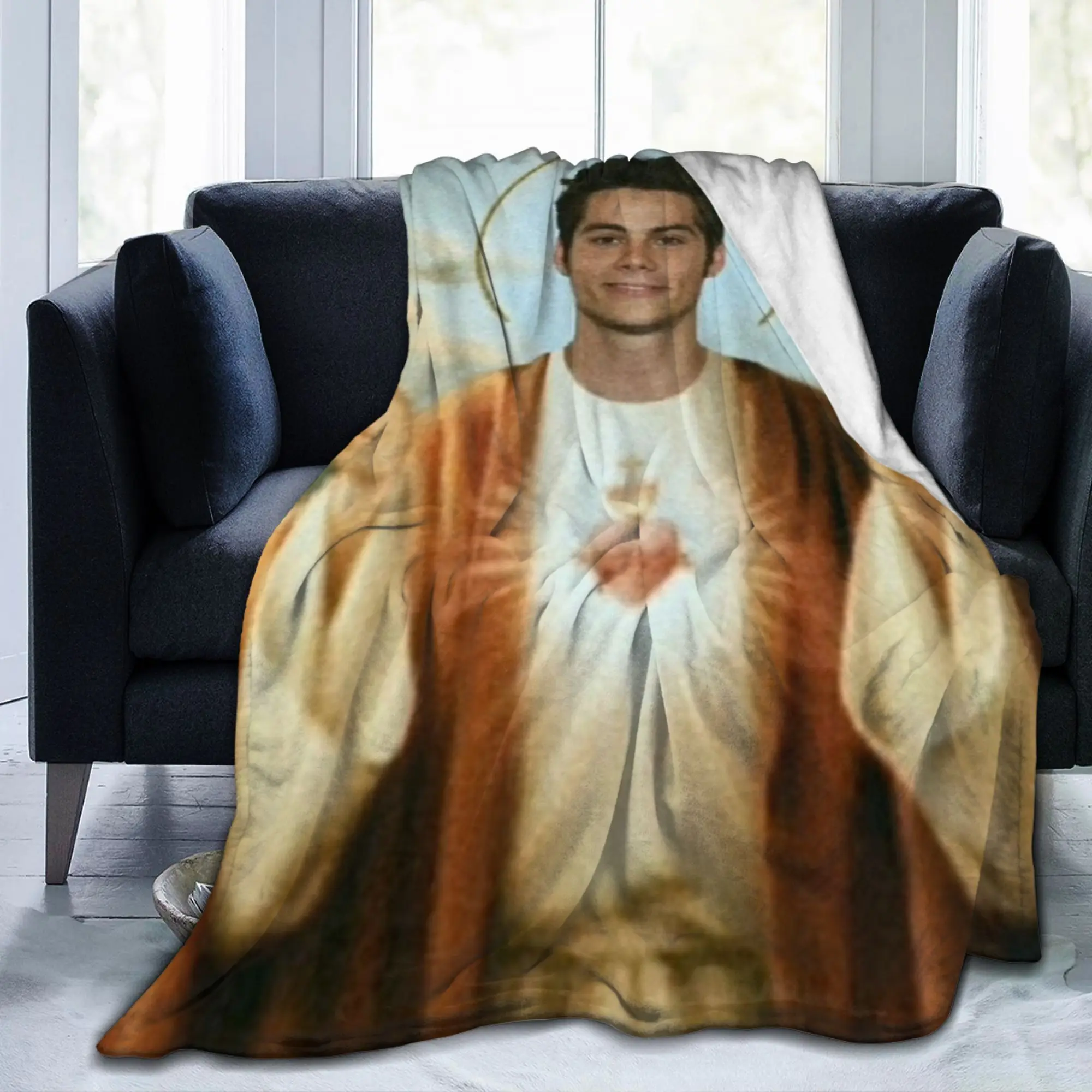 ديلان أوبراين يسوع المتاهة عداء أوبراين بطانية الصوف الشتاء المحمولة سوبر الدافئة رمي بطانية للسرير سيارة لحاف