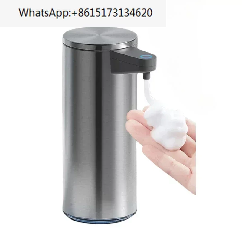 Foam Soap Dispenser Automatic Stainless Steel Electric Infrared Sensor Foam Machine Liquid Dispens For Home Kitchen Bathroom