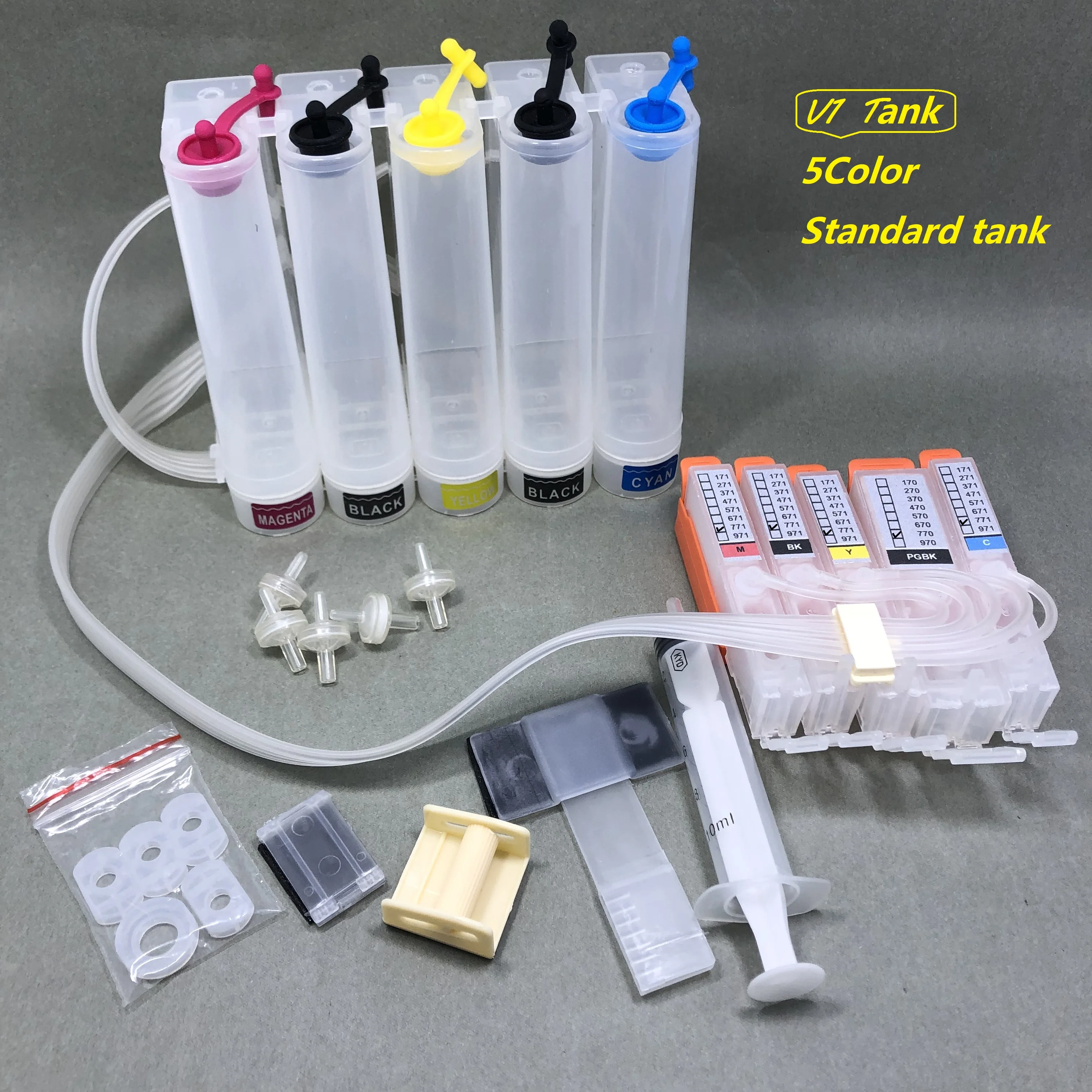 YOTAT PGI-770XL CISS Ink System PGI-770 CLI-771 for Canon PIXMA MG5770 MG6870 TS5070 TS6070 TS8070 MG7770 Printer