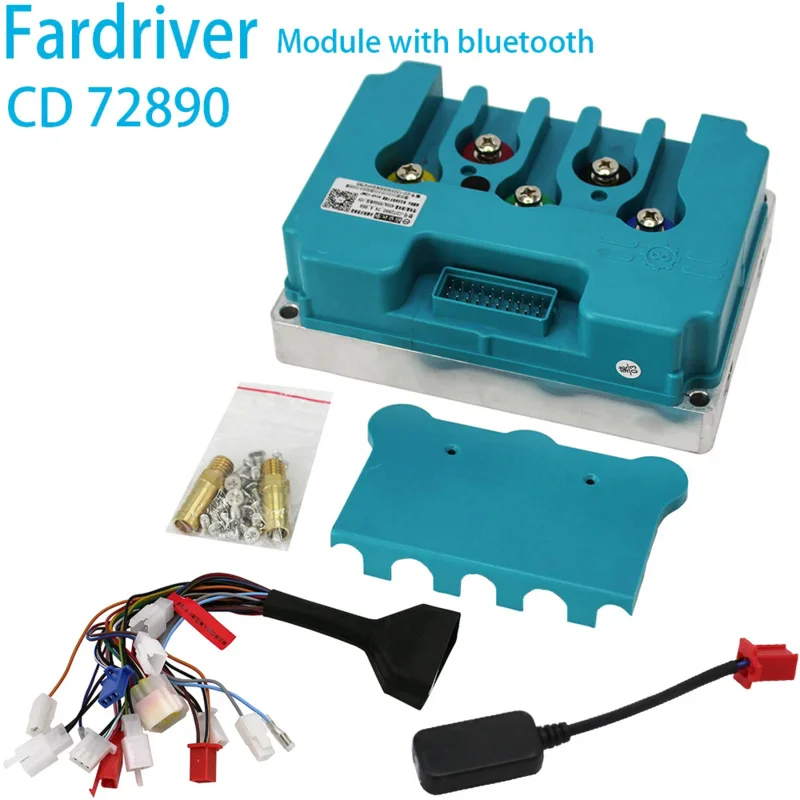 Nanjing Fardriver ND72890 450A DC sine wave electric scooter motorcycle car Bluetooth programming debugging motor controller