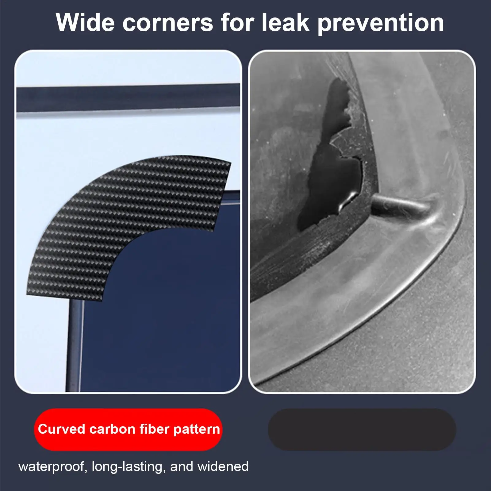 

Уплотнительная лента для люка на крыше автомобиля, автомобильная уплотнительная лента, клейкая уплотнительная лента, шумоподавление, автомобильная атмосферостойкая лента для седана