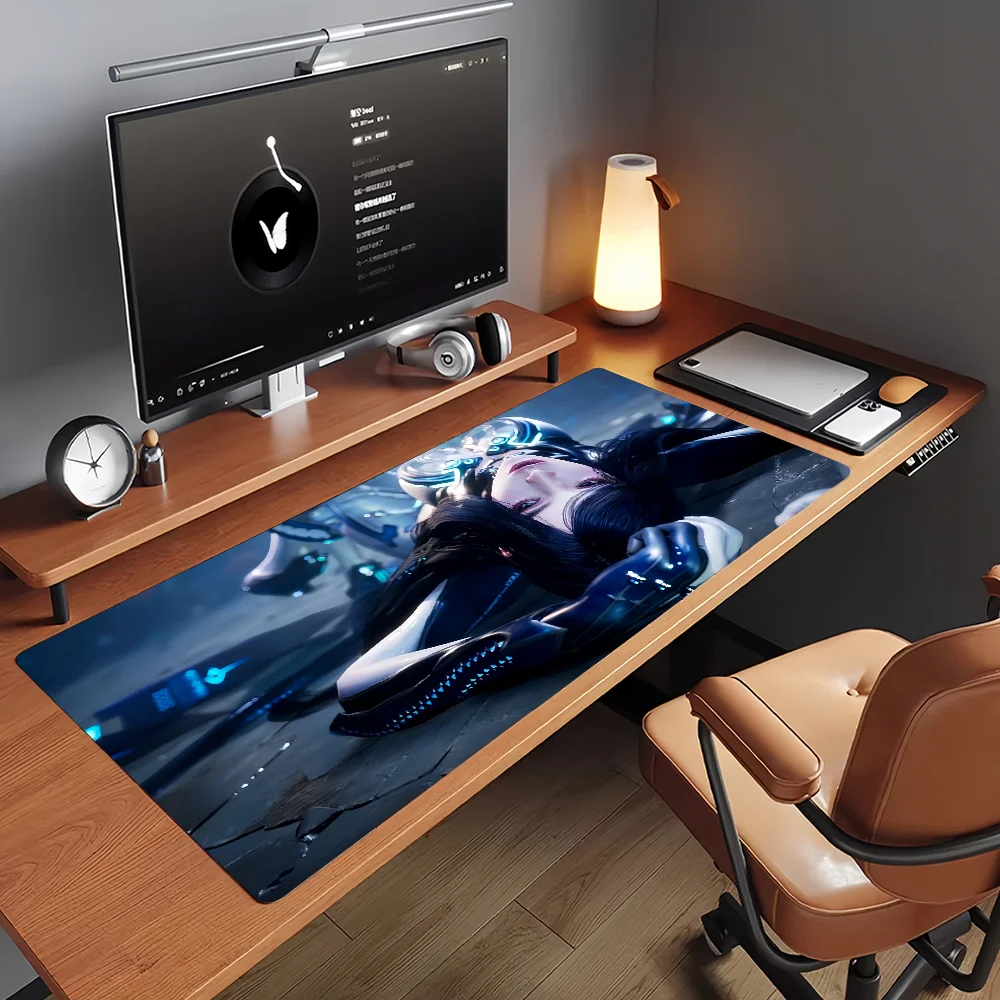 Alfombrilla de ratón S-Stellar B-Blade, alfombrilla antideslizante para escritorio, accesorios para PC y portátil, teclado de oficina de goma, decoración grande para jugadores